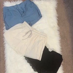 3 pairs of shorts lot